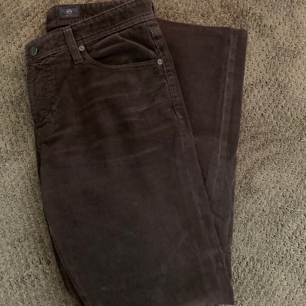 AG “The Graduate “ corduroy pants.